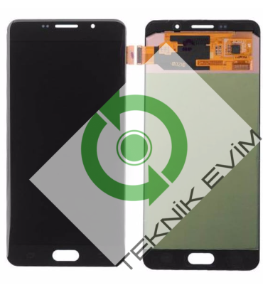 Samsung A7 2016 SM-A710F Lcd Ekran Dokunmatik Siyah OLED