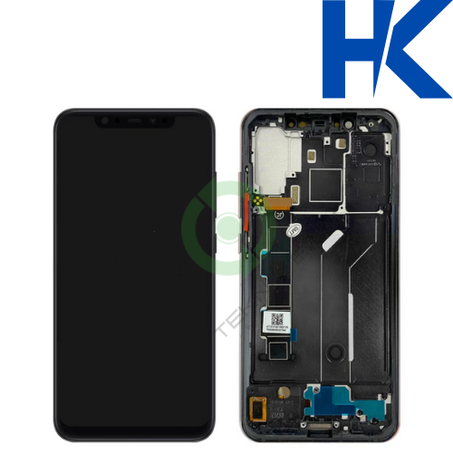 Xiaomi Mi 8 HK Orjinal Çıtalı Lcd Dokunmatik Ekran Siyah