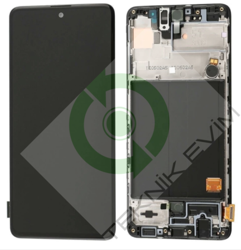 Samsung A71 SM-A715F Orjinal Çıtalı Lcd Ekran Dokunmatik