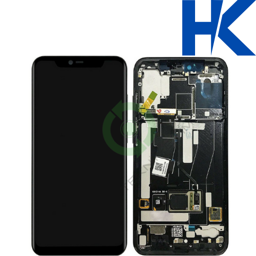 Xiaomi Mi 8 Pro HK Orjinal Çıtalı Lcd Dokunmatik Ekran Siyah