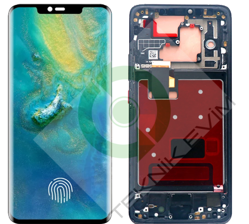 Huawei Mate 20 Pro Orjinal Çıtalı Lcd Ekran Dokunmatik Siyah