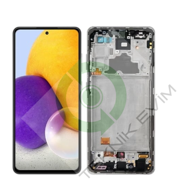 Samsung A72 SM-A725F Orjinal Çıtalı Lcd Ekran Dokunmatik