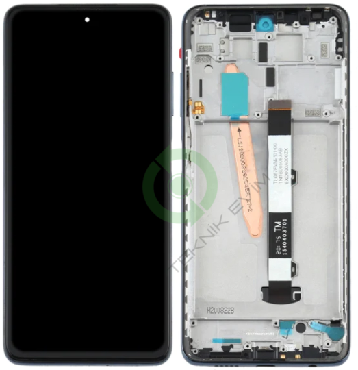 Xiaomi Poco X3 Pro Çıtalı Lcd Dokunmatik Ekran M2102J20SG, M2102J20SI