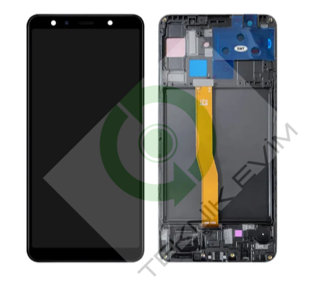 Samsung A7 2018 SM-A750F Orjinal Çıtalı Lcd Ekran Dokunmatik