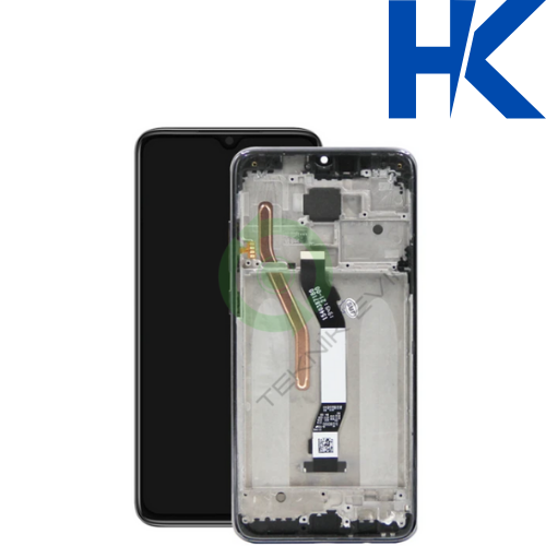 Xiaomi Redmi Note 8 Pro HK ORJİNAL Çıtalı Lcd Dokunmatik Ekran Siyah