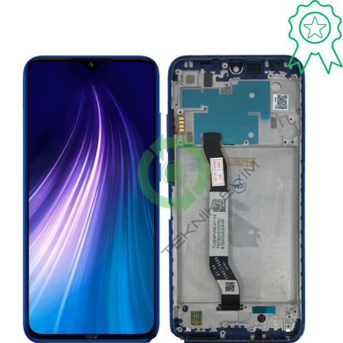 Xiaomi Redmi Note 8T ORJİNAL Çıtalı Lcd Dokunmatik Ekran Mavi