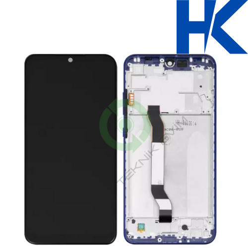 Xiaomi Redmi Note 8T HK ORJİNAL Çıtalı Lcd Dokunmatik Ekran Mavi