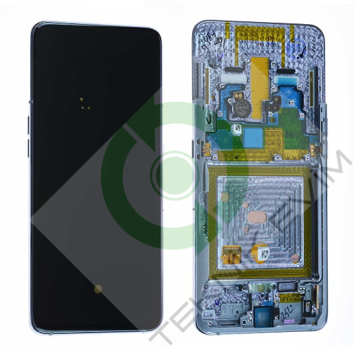 Samsung A80 SM-A805F Çıtalı Lcd Ekran Dokunmatik Gold