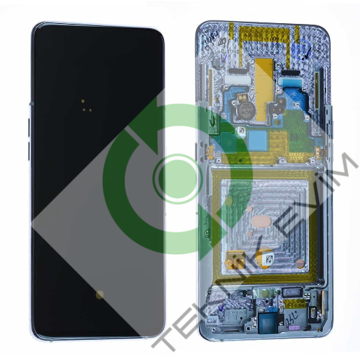 Samsung A80 SM-A805F Orjinal Çıtalı Lcd Ekran Dokunmatik Gold