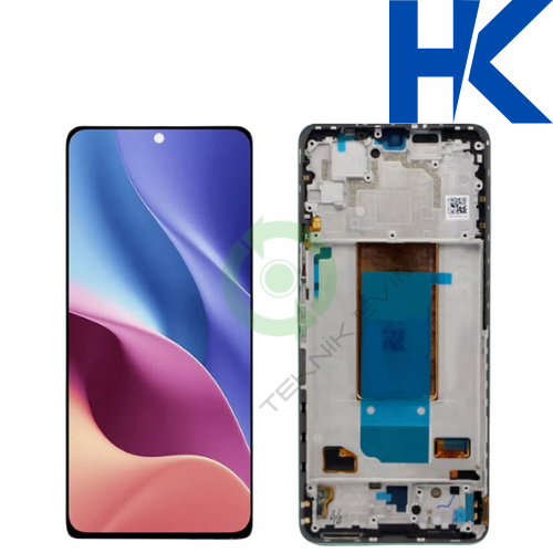 Xiaomi Poco F4 HK Orjinal Çıtalı Lcd Dokunmatik Ekran