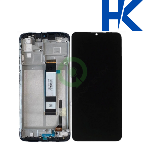 Xiaomi Poco M2 Çıtalı HK ORJİNAL Lcd Dokunmatik Ekran Siyah