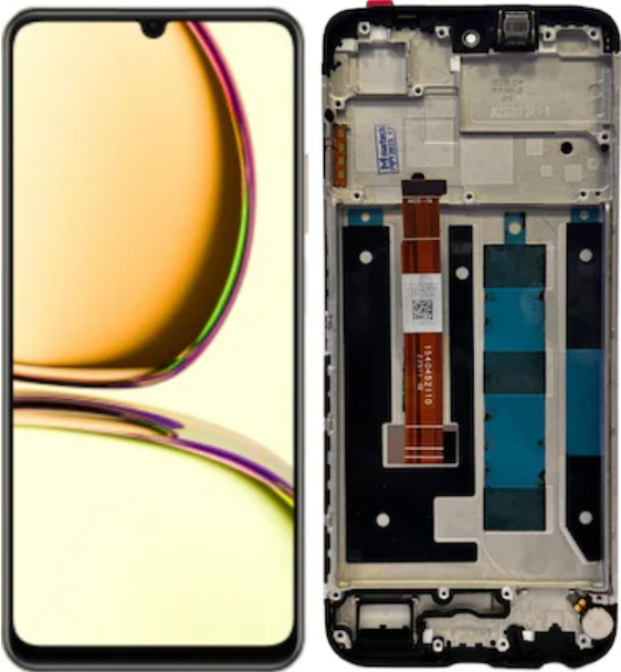 Realme C55 Çıtalı Orjinal Lcd Ekran Dokunmatik