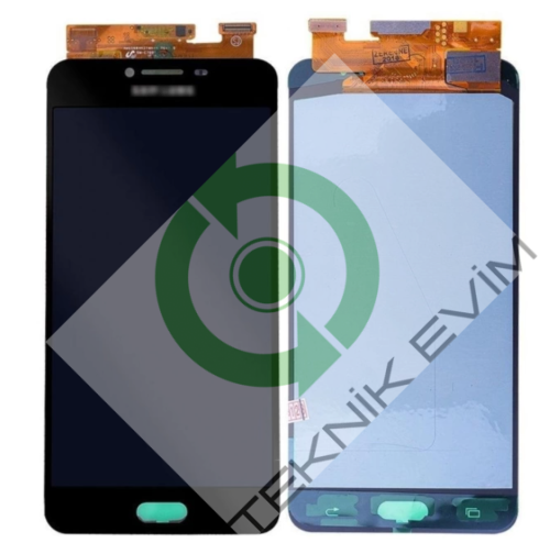 Samsung Galaxy C7 SM-C7000F Orjinal Lcd Ekran Dokunmatik Siyah