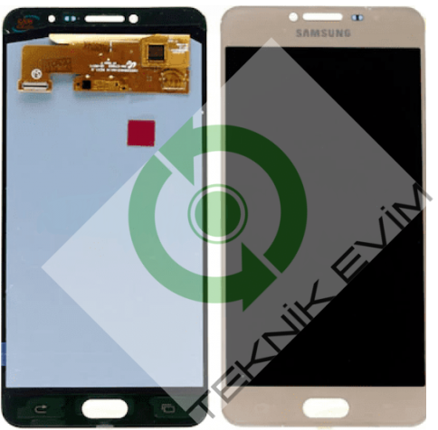 Samsung Galaxy C7 SM-C7000F Lcd Ekran Dokunmatik Gold Oled