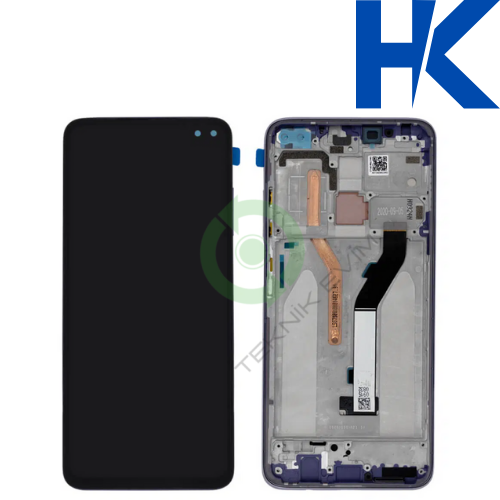 Xiaomi Poco X2 HK Orjinal Çıtalı Lcd Dokunmatik Ekran Mor