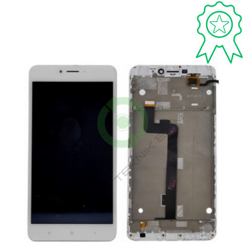 Xiaomi Mi Max 2 Orjinal Çıtalı Lcd Dokunmatik Ekran Beyaz