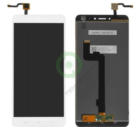 Xiaomi Mi Max 2 Lcd Dokunmatik Ekran Beyaz