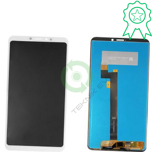 Xiaomi Mi Max 3 Orjinal Lcd Dokunmatik Ekran Beyaz