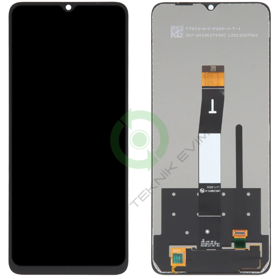 Xiaomi Poco C55 Lcd Dokunmatik Ekran Siyah