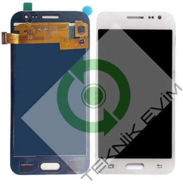 Samsung Galaxy J2 SM-J200F Orjinal Lcd Ekran Dokunmatik Beyaz