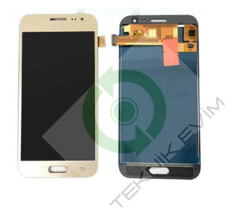 Samsung Galaxy J2 SM-J200F Orjinal Lcd Ekran Dokunmatik Gold