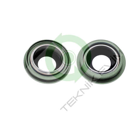 Apple İphone 13 Mini Çıtalı Arka Kamera Camı Lensi Yeşil