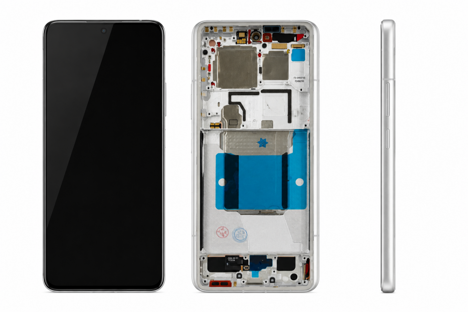 Xiaomi 14 Ultra Orjinal Çıtalı Lcd Dokunmatik Ekran Silver-Gümüş