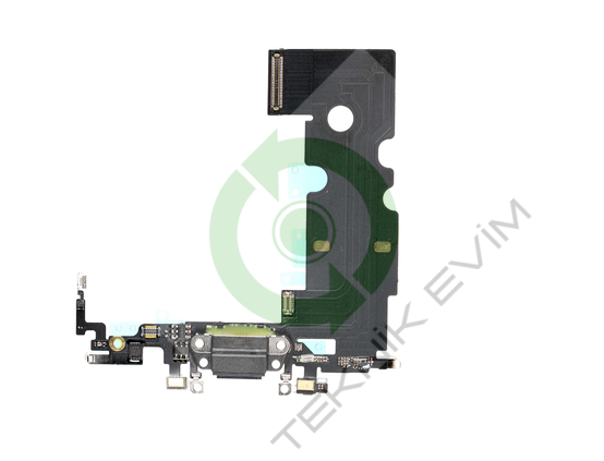 Apple İphone 8 Şarj Kulaklık Mikrofon Soketi Bordu