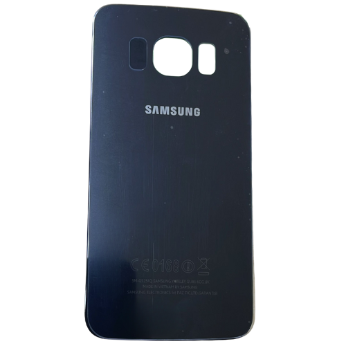 Samsung Galaxy S6 Edge SM-G925 Arka Kapak Siyah-Mavi