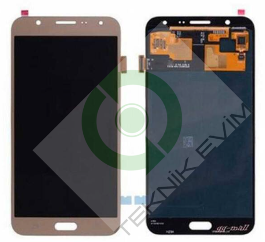 Samsung Galaxy J7 2015 SM-J700F Lcd Ekran Dokunmatik Gold OLED