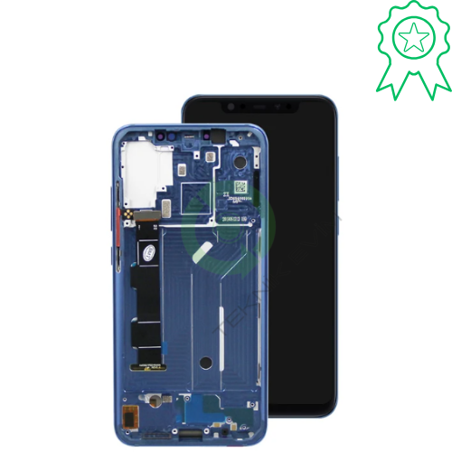 Xiaomi Mi 8 Orjinal Çıtalı Lcd Dokunmatik Ekran Mavi