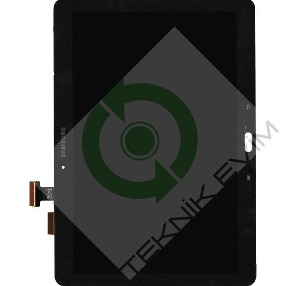 Samsung Galaxy Note SM-P600 P601 P602 Lcd Ekran Dokunmatik Takım Full Set Siyah