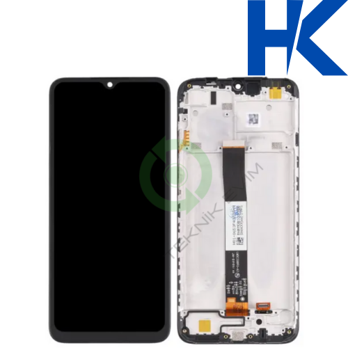 Xiaomi Redmi 9i Çıtalı HK ORJİNAL Lcd Dokunmatik Ekran Siyah