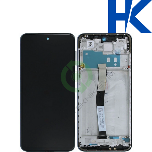 Xiaomi Redmi Note 9 Pro Max HK ORJİNAL Çıtalı Lcd Dokunmatik Ekran Siyah