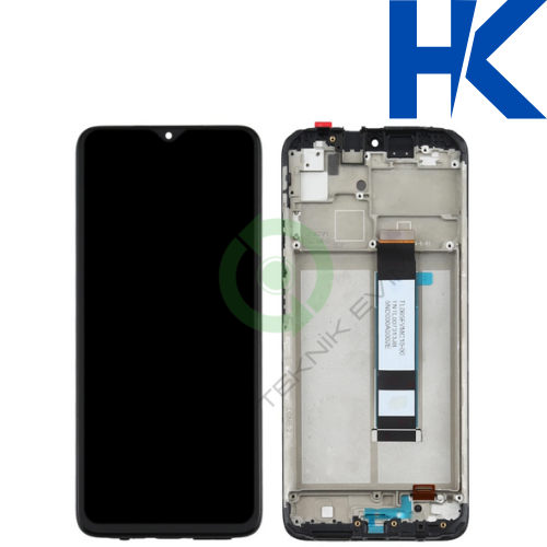 Xiaomi Redmi 9T HK Orjinal Çıtalı Lcd Dokunmatik Ekran J19S, M2010J19S Siyah