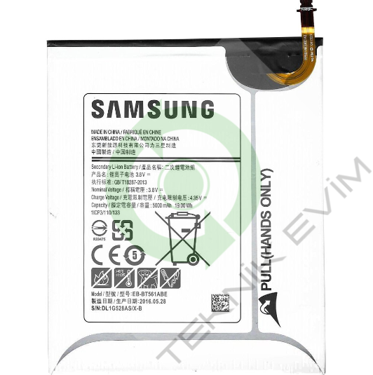 Samsung Galaxy Tab E SM-T560 Batarya Pil