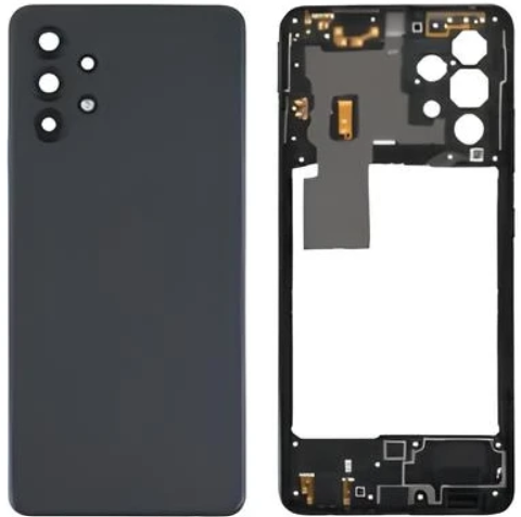 Samsung A32 SM-A325 | Arka Kasa Kapak | Siyah