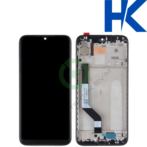 Xiaomi Redmi Note 7 HK ORJİNAL Çıtalı Lcd Dokunmatik Ekran M1901F7G Siyah