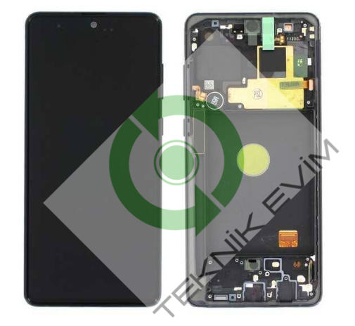 Samsung Galaxy Note 10 Lite SM-N770F Çıtalı Lcd Ekran Dokunmatik Siyah