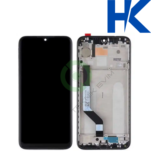 Xiaomi Redmi Note 7 Pro HK Orjinal Çıtalı Lcd Dokunmatik Ekran Siyah