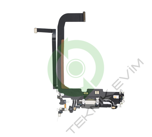 Apple İphone 13 Pro Max Şarj Mikrofon Kulaklık Soketi Bordu