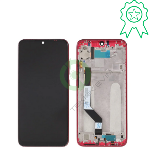 Xiaomi Redmi Note 7 Pro Orjinal Çıtalı Lcd Dokunmatik Ekran Kırmızı