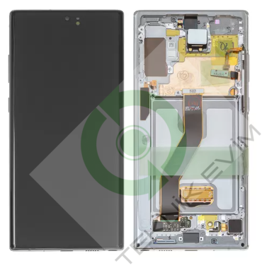 Samsung Galaxy Note 10 Plus SM-N975F Çıtalı Lcd Ekran Dokunmatik Beyaz