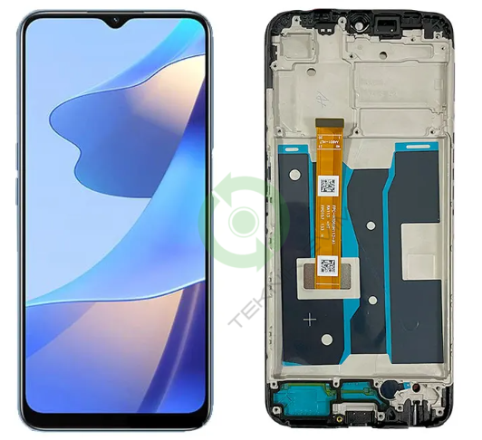 Oppo A16 Çıtalı HK Orjinal Lcd Dokunmatik Ekran