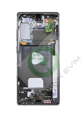 Samsung Galaxy Note 20 SM-N980F-N981F Orjinal Çıtalı Lcd Ekran Dokunmatik Siyah