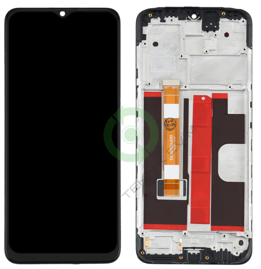 Oppo A9 2020 Çıtalı HK Orjinal Lcd Dokunmatik Ekran CPH1937 CPH1939 CPH1941