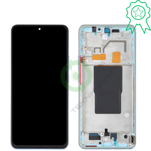 Xiaomi 12T Orjinal Çıtalı Lcd Dokunmatik Ekran Mavi