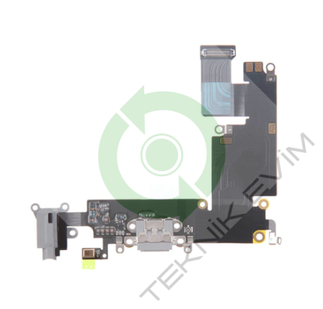 Apple iphone 6S Plus Şarj Kulaklık Mikrofon Soketi Bordu Flexi