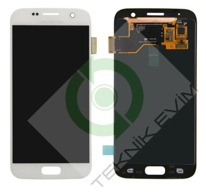 Samsung Galaxy S7 SM-G930F Lcd Ekran Dokunmatik Beyaz