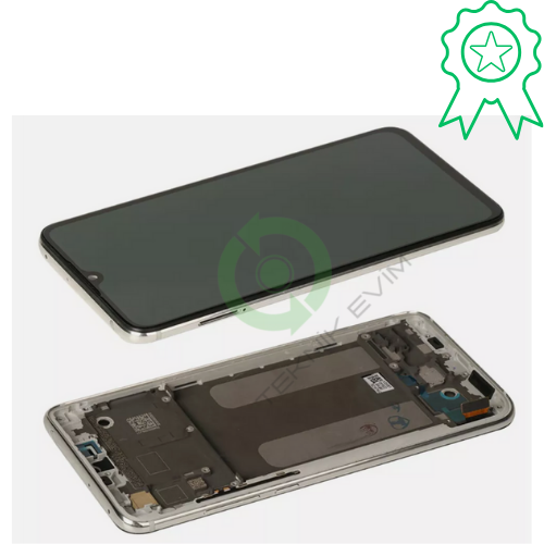 Xiaomi Mi 9 Lite Orjinal Çıtalı Lcd Dokunmatik Ekran M1904F3BG Beyaz